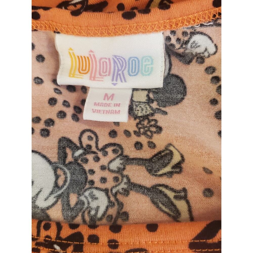 LuLaRoe Size M Disney Minnie Mouse Irma Tunic Womens - Picture 3 of 5